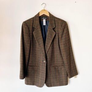 Women’s Vintage Plaid Blazer SOLD